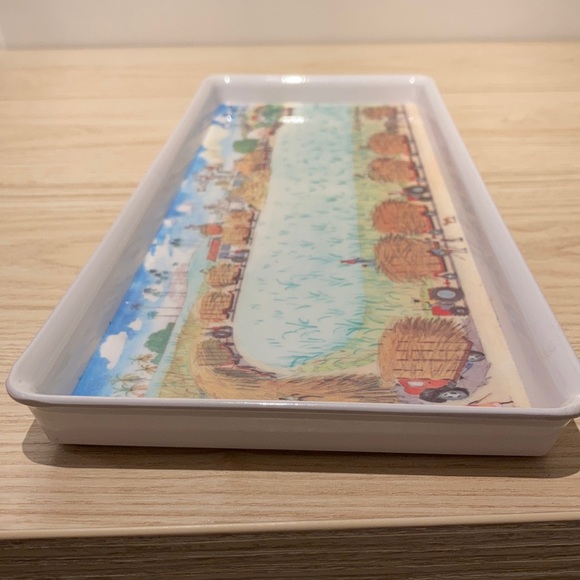 Melamine tray signed Jill Walker Barbados - Picture 2 of 11